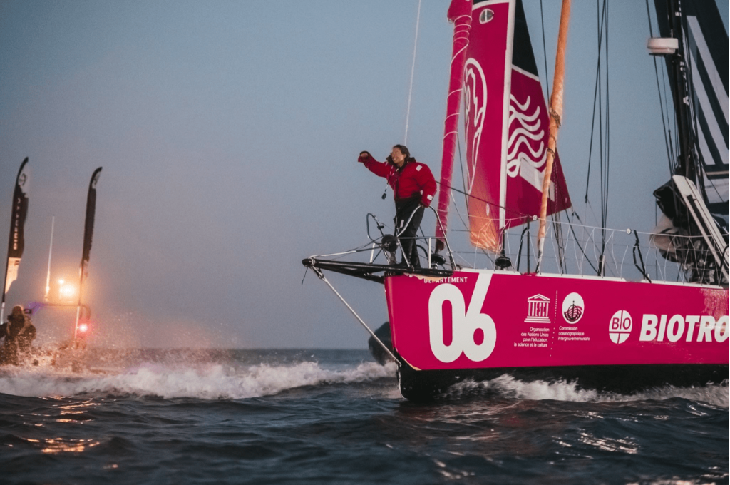 alexia barrier arrivee du vendee globe